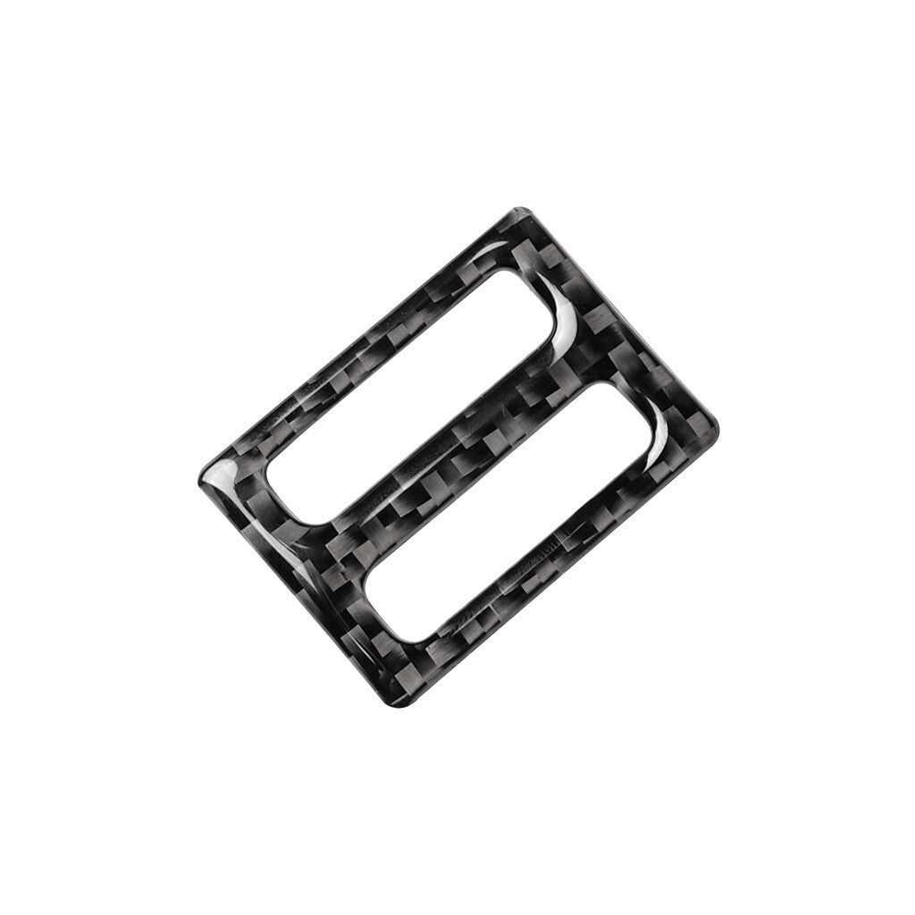 Red Automatic Gear Shift Panel Frame Trim Carbon Fiber for Audi A4 S4 2005-2008 v