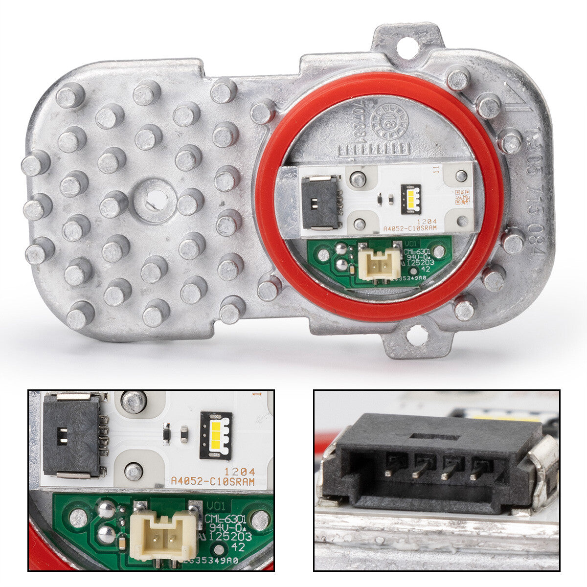 The light module is compatible with 430i XDrive models from 2010, 2012, 2013, and 2017 (Base 2.0L, model number 63117263051). v