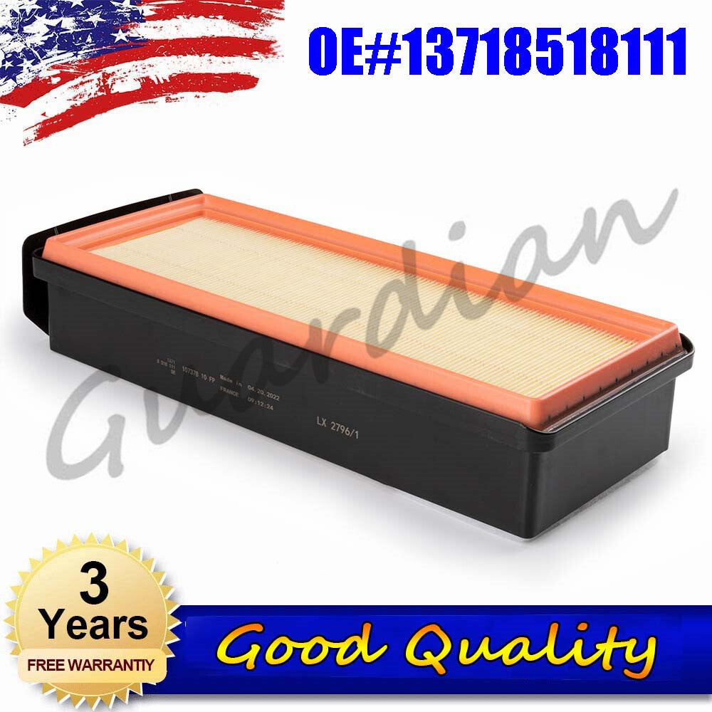 1 replacement part for engine air filter element 13718518111 for BMW X5 14-18 535D 14-16