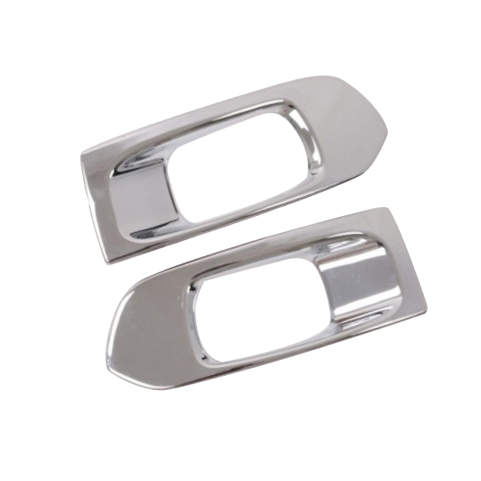2-Piece Front Fog Light Cover Trim for 2021-2023 for Toyota for Sienna ABS Chrome