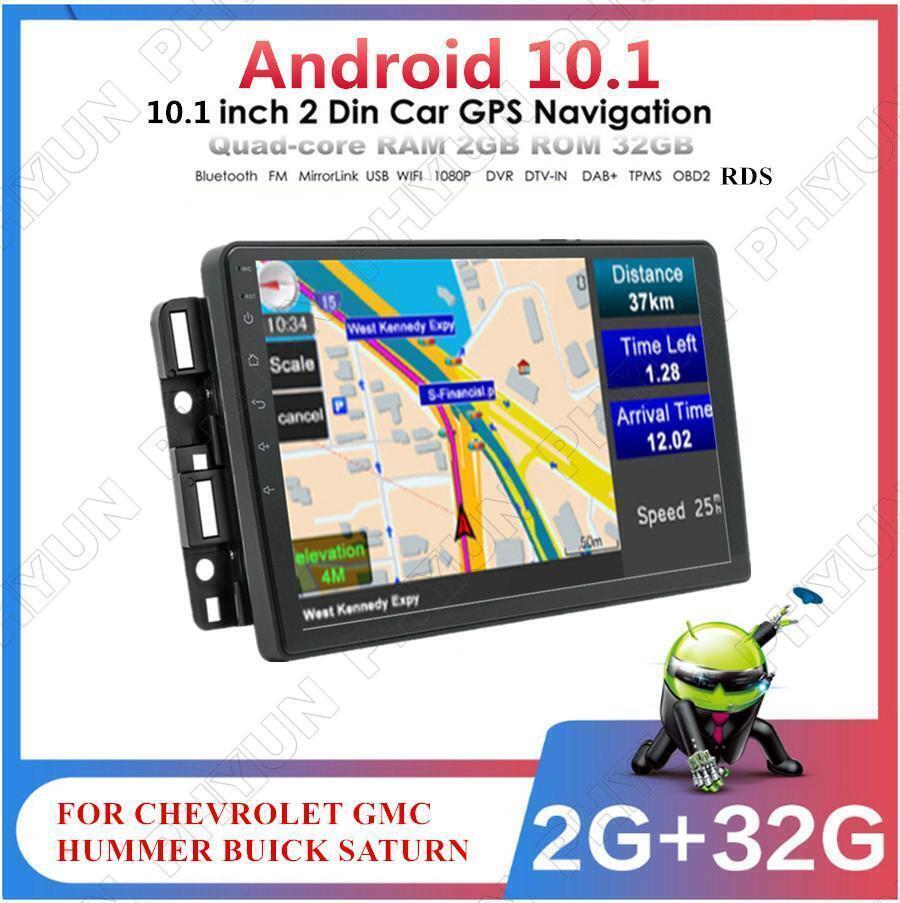 Android 10.1 10.1-inch for GMC Silverado for Sierra Stereo Radio GPS Navi 2+32GB n