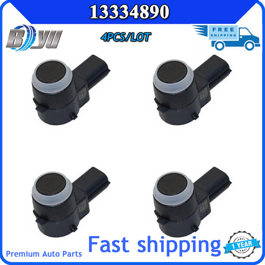 4-pack PDC parking sensors 13334890, compatible with for Opel Astra J, Zafira C, and Tourer. (Tel: 0263013193) v