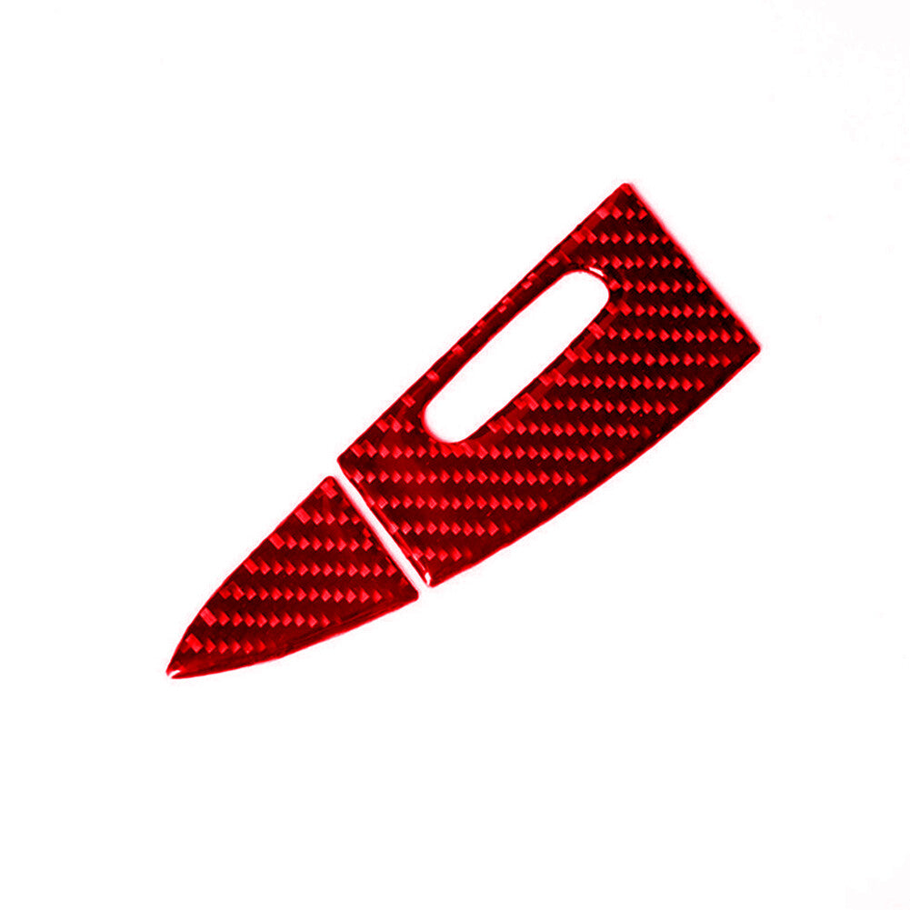 4x Carbon Fiber Door Pull Cover Trim for Jeep for Wrangler JL 2018+ Gladiator 2020+ v