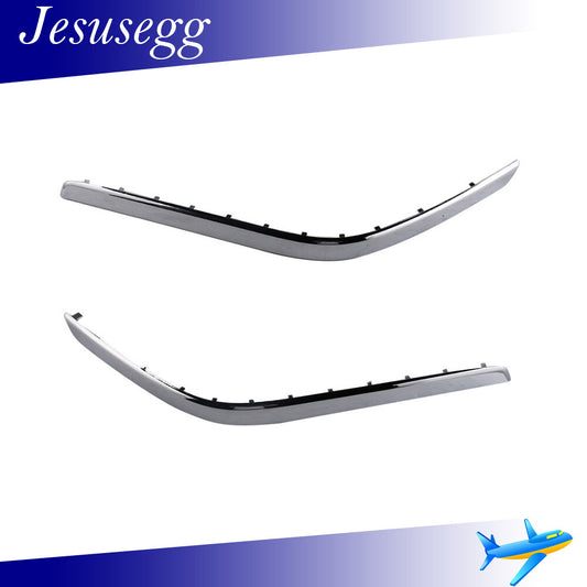 1 Pair Chrome Rear Bumper Moulding Trim for Mercedes W204 GLK350 2010-2012 LHRH