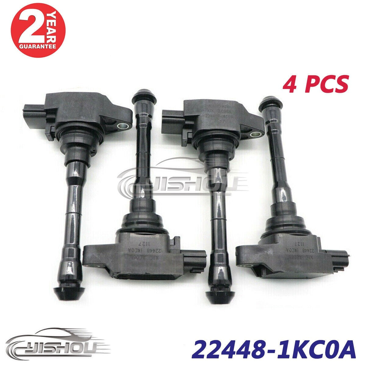 4x Ignition Coils Packs 22448-1KC0A for Nissan Juke Sentra 1.6L L4 2011-2017 Q
