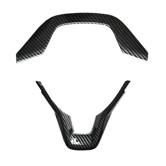 Carbon Fiber Style Steering Wheel Cover Trim Fit for 2018-2022 for Honda Accord JY