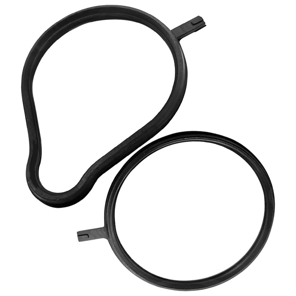 2x Gasket Turbocharger Joint Outlet Black Fits for CR-V 18-2022 for Civic 2016-2022 Q
