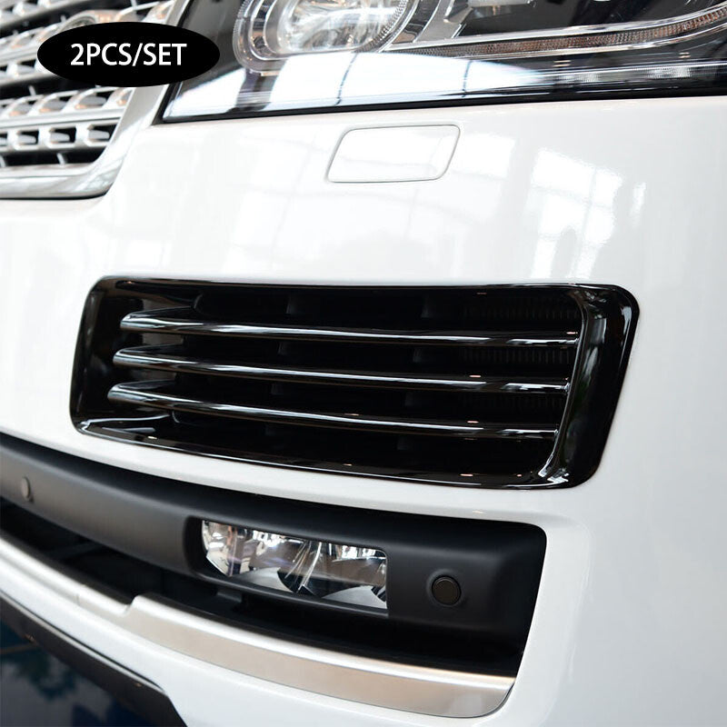 Black front bumper grille vent trim covers suitable for Land Rover for Range Rover L405 n
