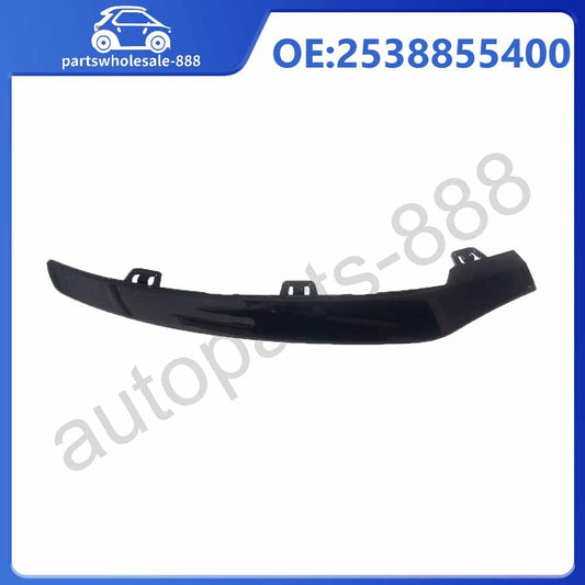 Right Passenger Front Bumper Lip Black Trim RH Fit For 2017-19 for Mercedes X253 GLC