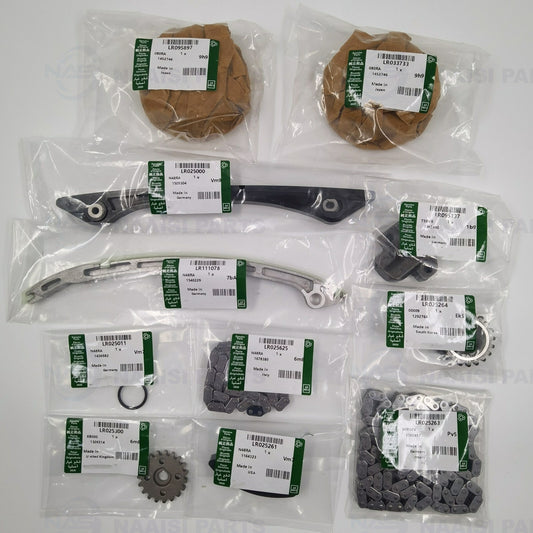 11-Piece VVT Gear Timing Chain Kit for Land Rover Evoque Freelander 2.0L