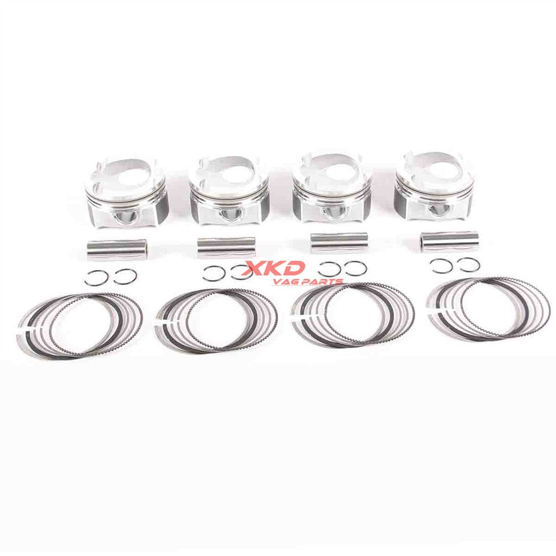 1.8T Piston and Ring Kit for Mercedes-Benz C200CGI C250 E200 SLK200 M271