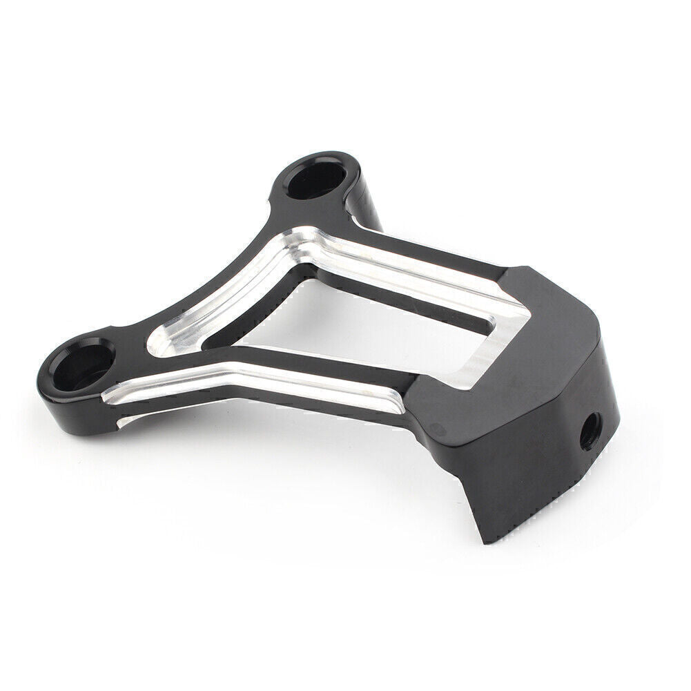 CNC Motorhalterung schwarz f¨¹r for Harley Touring Road Street Glide 2009-2016