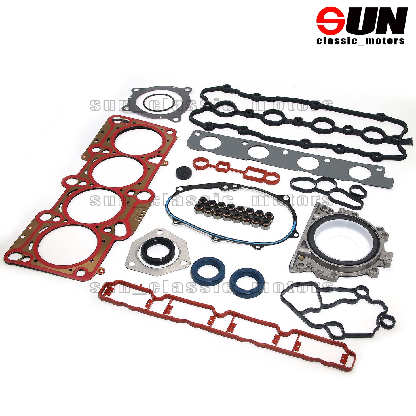 Engine Pistons Rings Gaskets Bolts Rebuild Kit for VW for AUDI A4 2.0 TFSI BWT BPY