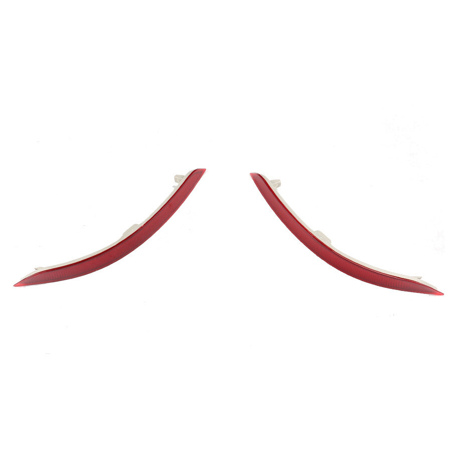 2Pcs Rear Bumper Reflector Brake Light Trim Left+ Right for BMW F15 for X5 2014-2017 Q