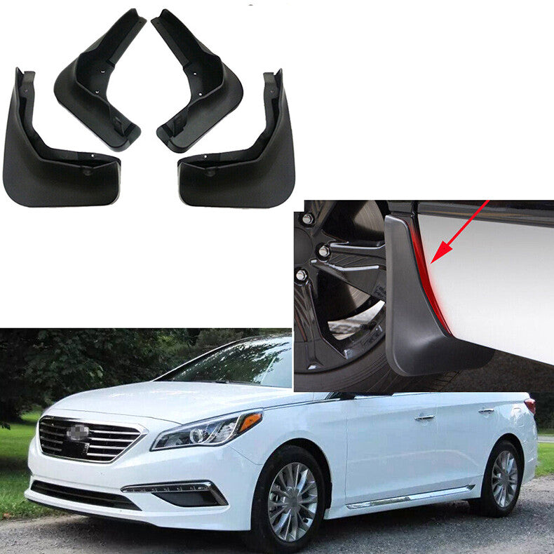 for Hyundai Sonata 2015-2017 Car Splash Guards Mud Flaps Mud Fender Mudguard 4x