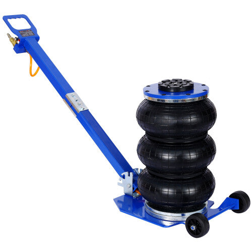 3T Three-Bag Pneumatic Jack, 16-inch Pneumatic Lifting Capacity, 6600 lbs, Easy-Folding Terrain-Friendly