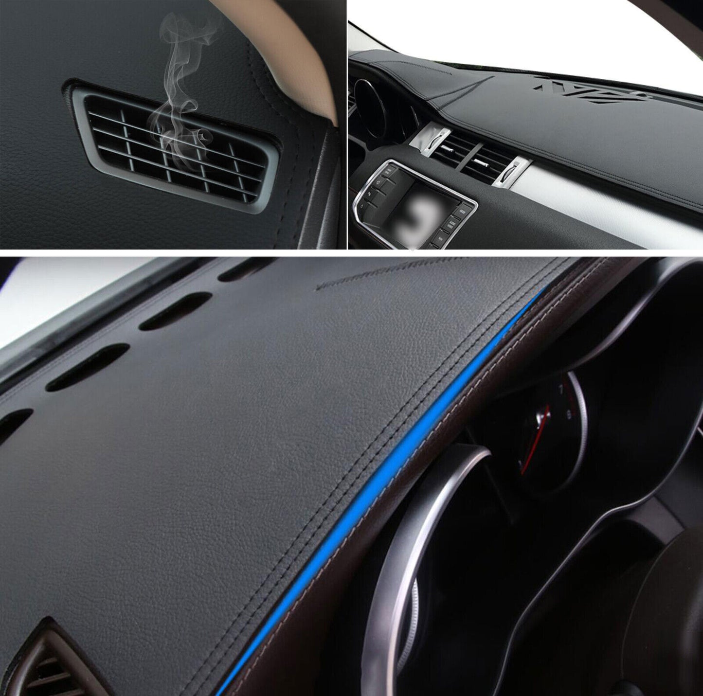 ABS smoked black front headlight housing protective cover suitable for FJ Cruiser 2007-2021- v