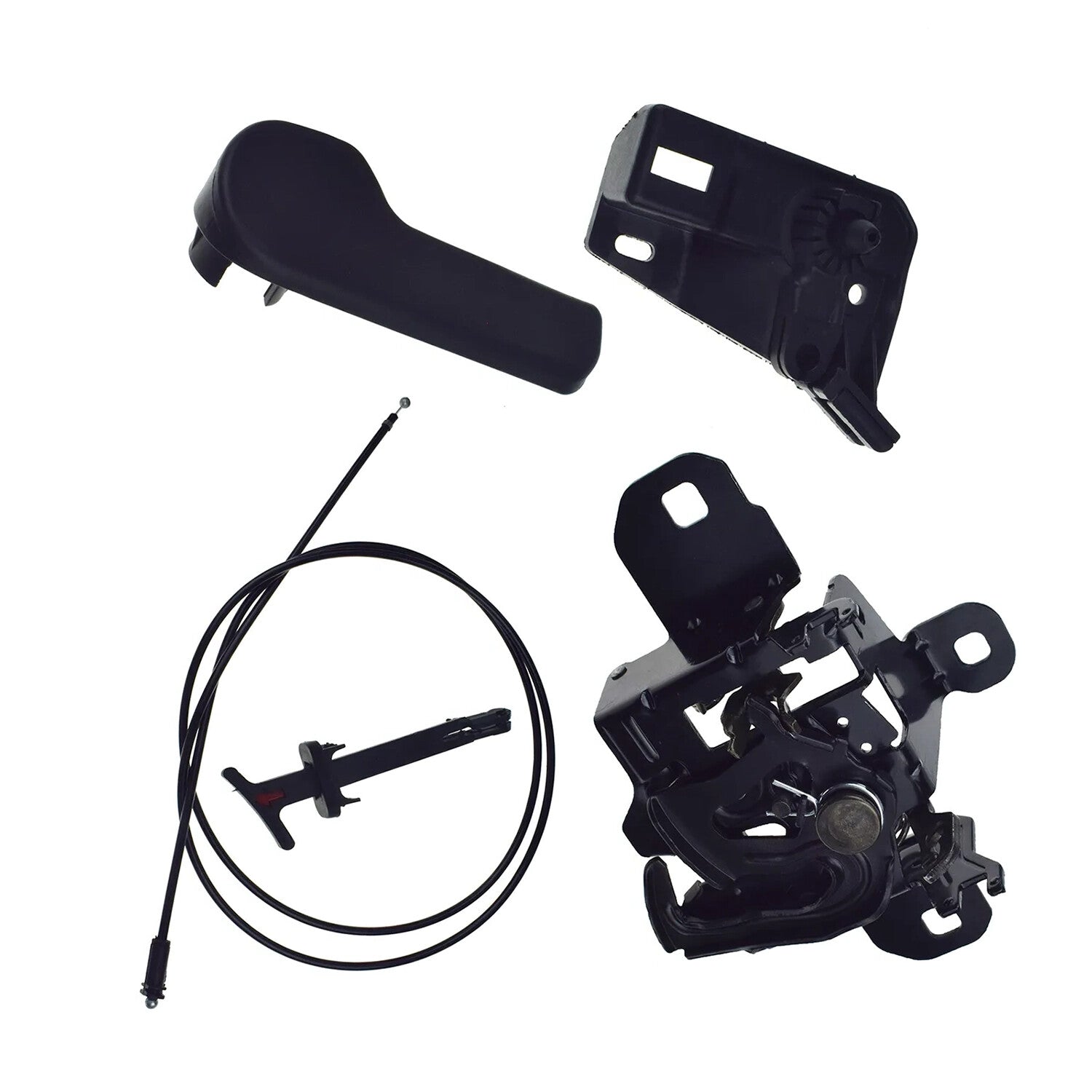 Hood Latch Pull Rod Release Handle Bracket Cable KitFor for VW for Golf for Jetta 1J0823509E n