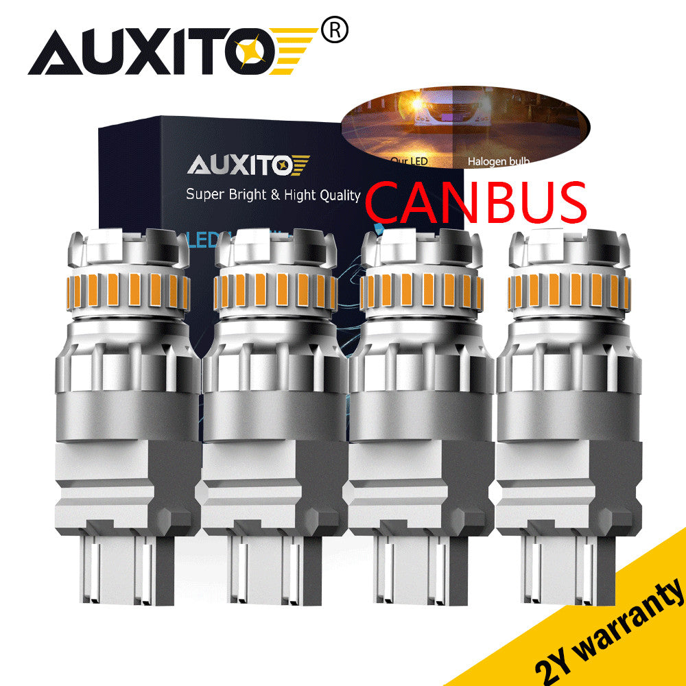 CANBUS 4X Mysterious Butter 3157 3156 23SMD LED Dubai Weimei Gold 4057- v