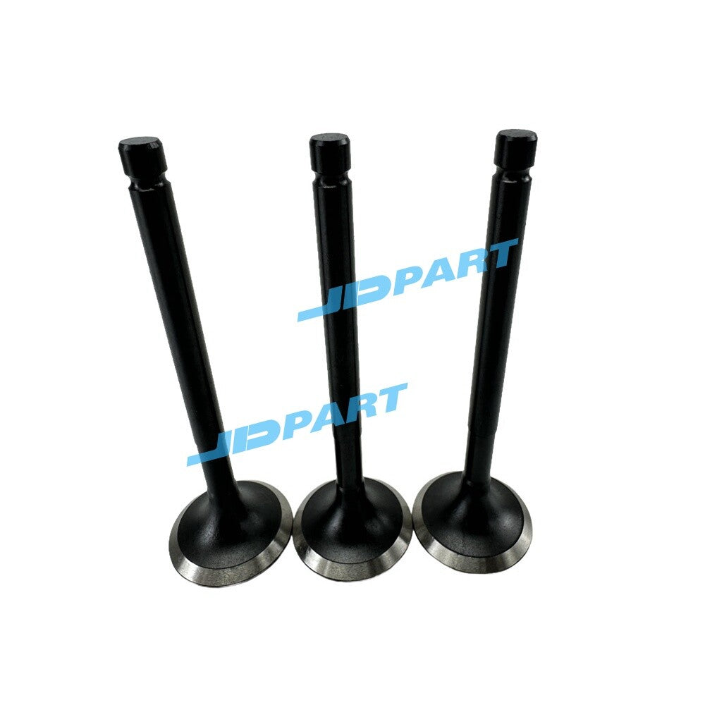 3 E3CD exhaust valves for Iseki excavator parts -