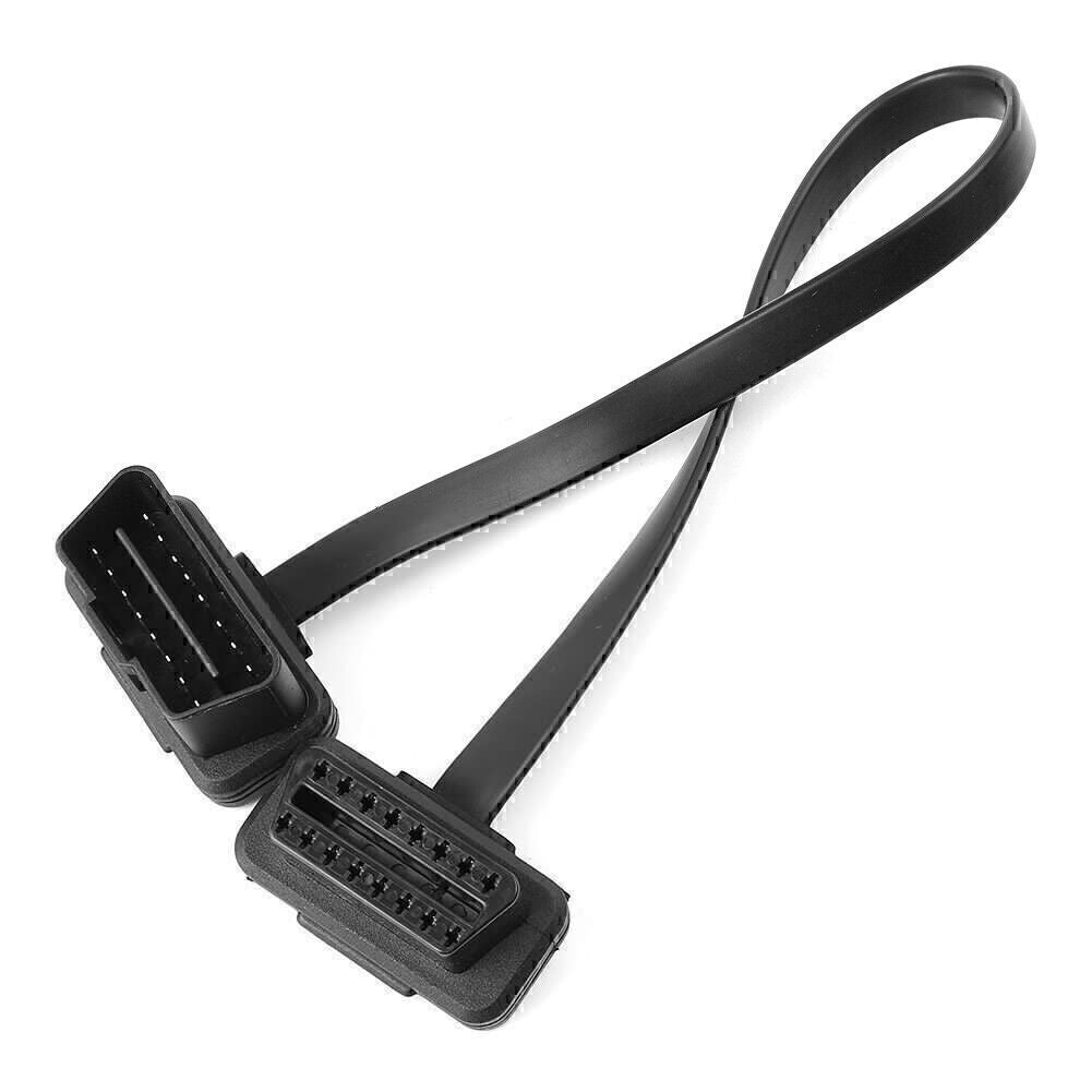 Car OBD II OBD2 Cable Cord 16 Pin Male to Female Extension Cable Car Diagnos Q