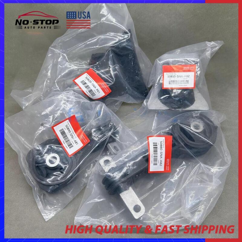 new 4-piece engine and transmission mounting kit for 06-10 for Honda for Civic 1.8L automatic transmission.