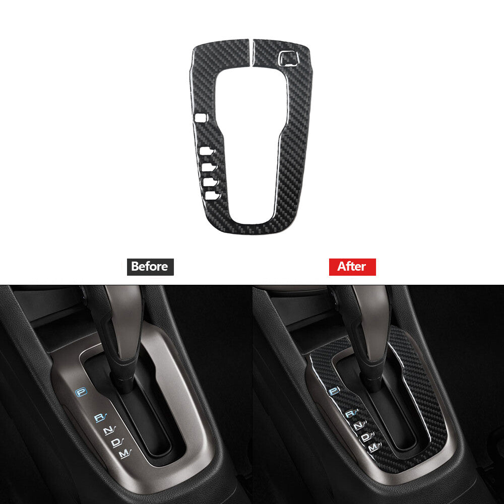 Carbon Fiber Inner Center Armrest Box Handle Cover for Highlander 2020 - 22- v