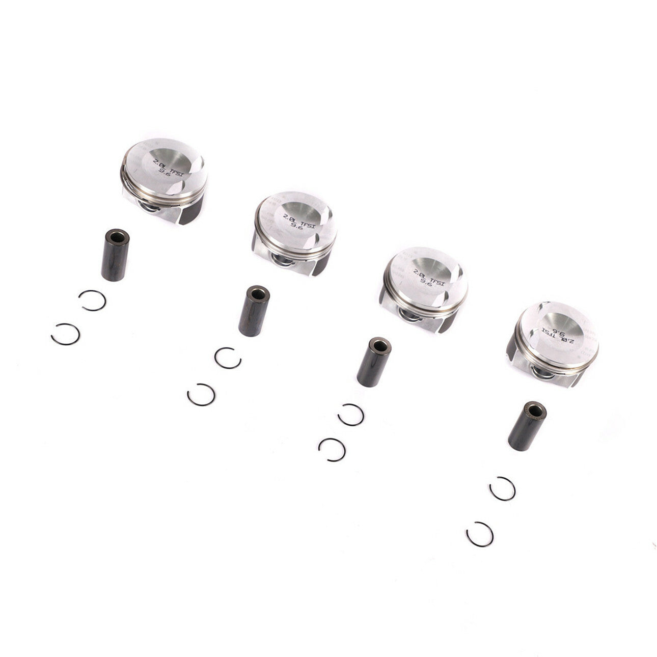 Engine piston ring assembly suitable for Golf 2.0T CBFA CCTA and for Audi Q5-
