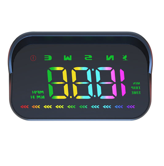 GPS Digital Speedometer HD Car Motorcycle Head Up Display HUD Projector MPH KMH Q