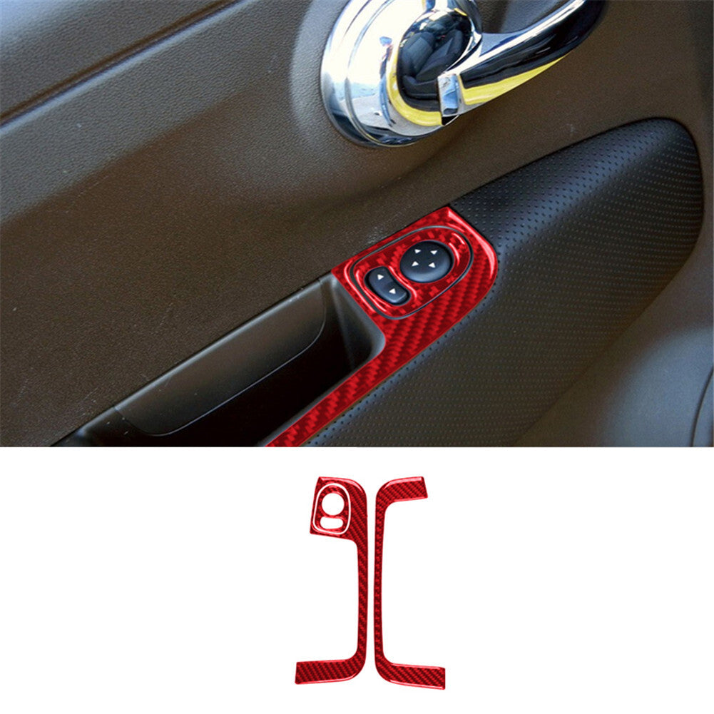Suitable for Corolla 2020-2023 LE XLE carbon fiber steel toothed rotating baffle cover 5X- v