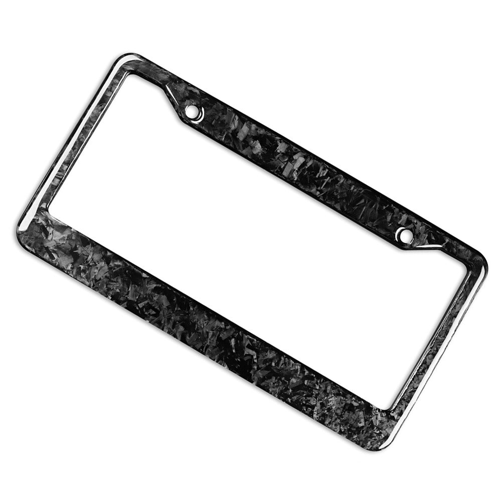 Universal American Canada Forged Pattern License Plate Frame Cover With Screw Q