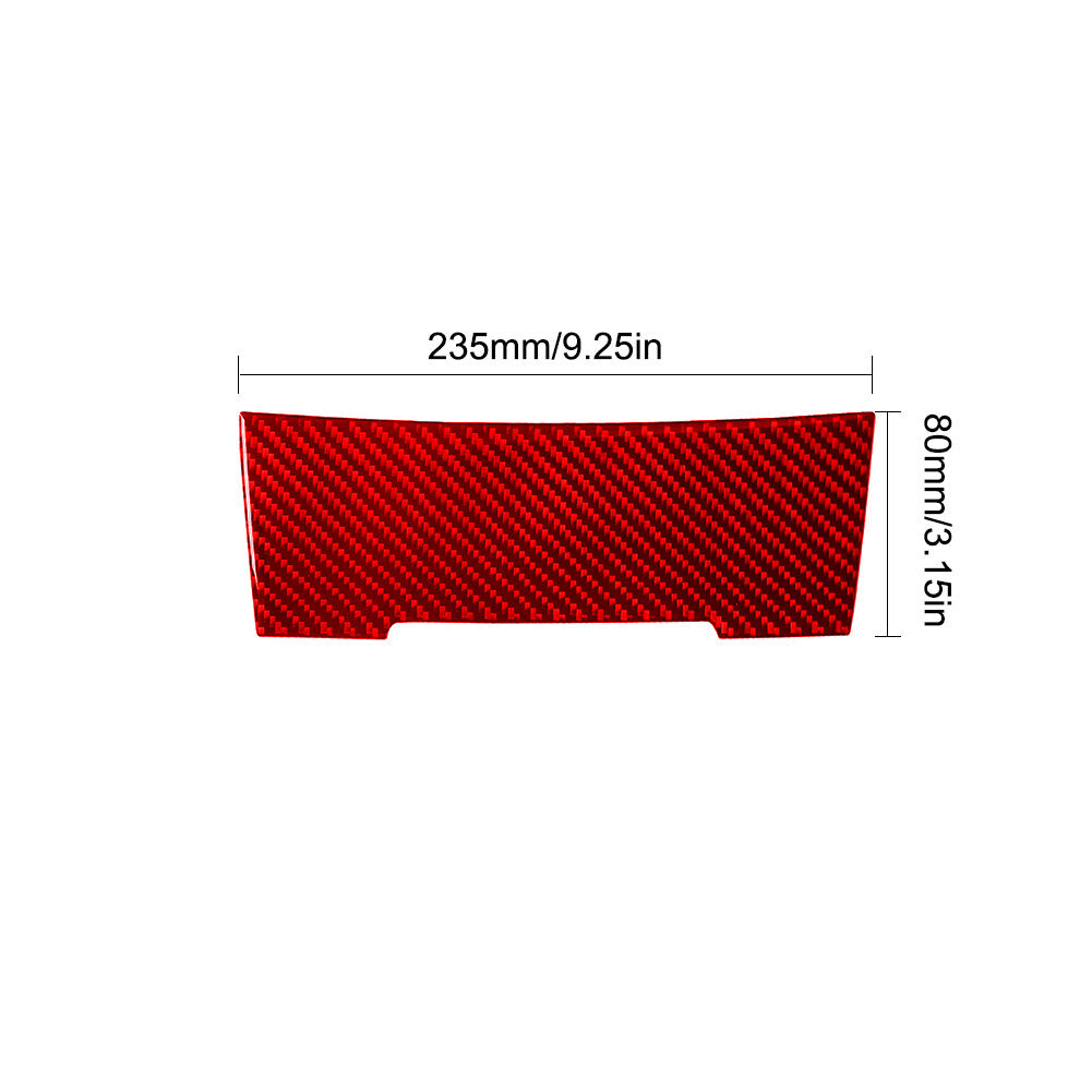 Red Central Control Display Trim For Colorado for GMC for Canyon 2015-2022 v