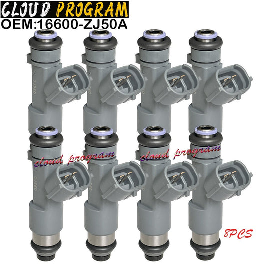 8PCS VK56DE VQ40DE Fuel injector For 06-2015 Armada Titan Frontier V8 4.0 n
