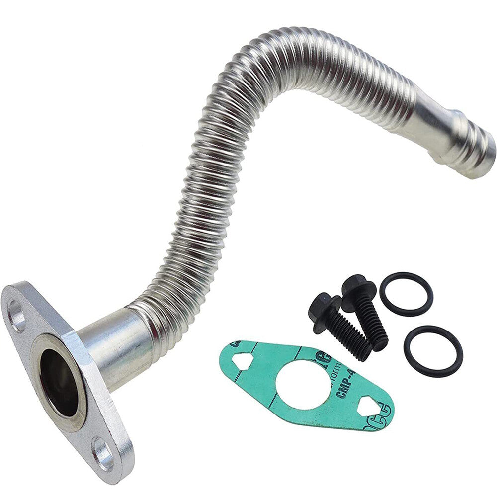 Lower Turbo Charger Oil Return Drain Tube For 2004-2007 for Dodge for Ram 5.9L