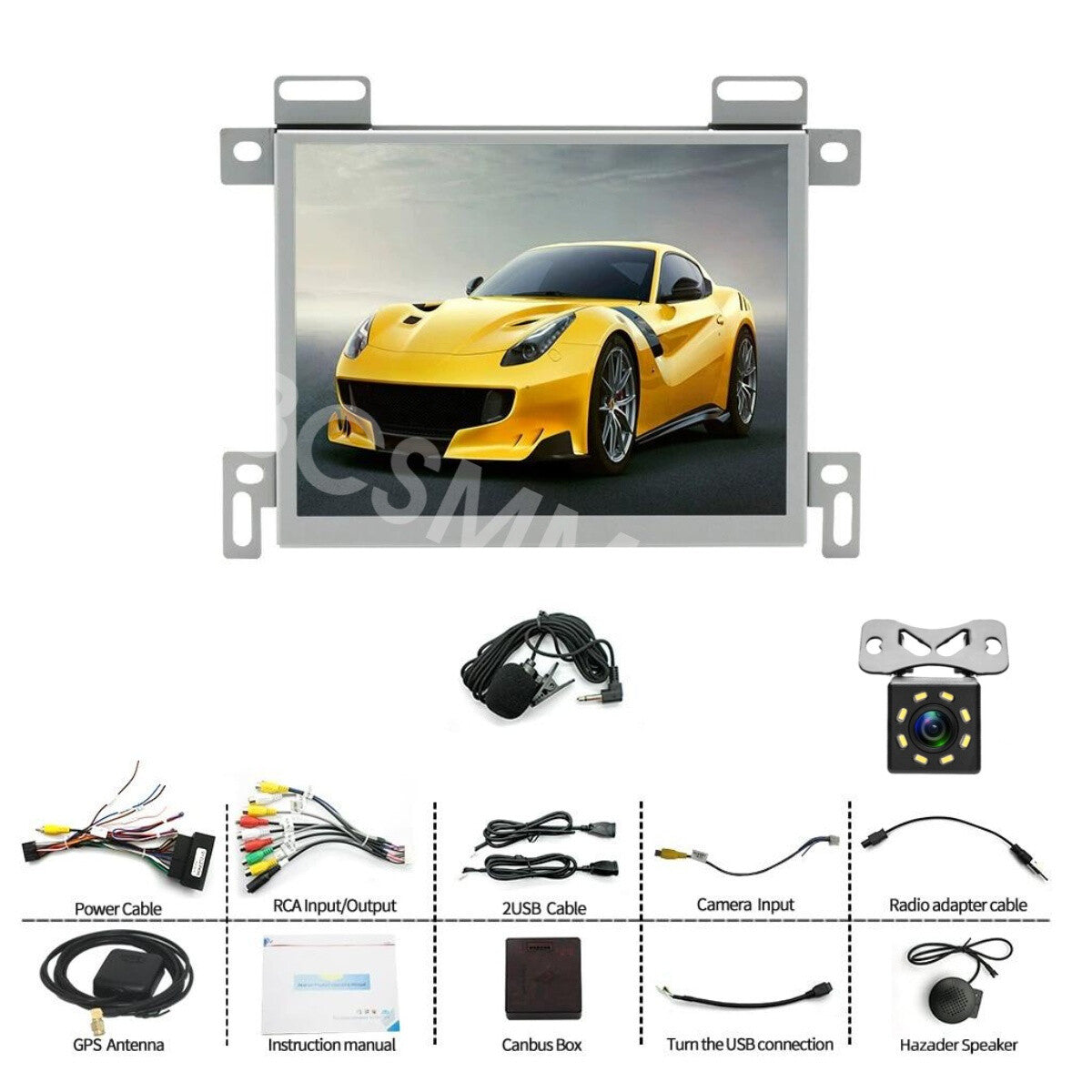 8.4in Car Stereo Radio Mirror Link Bluetooth GPS Fit for Dodge for Charger 2011-2023