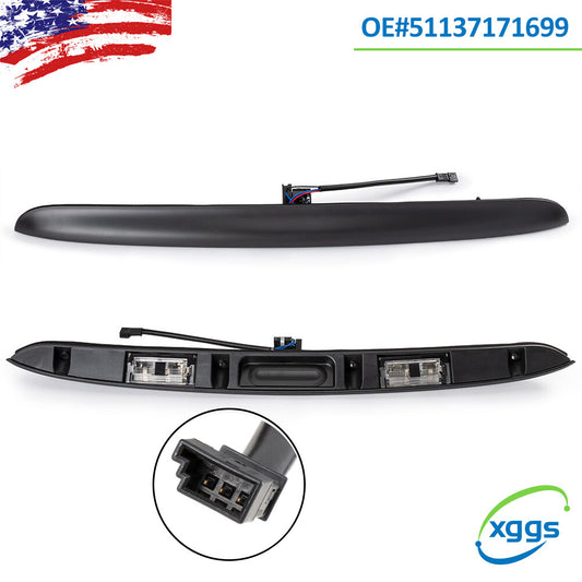 Trunk Lid Grip With Key Button for BMW 3 Series E46 Sedan 1997-2005 51137171699 Q