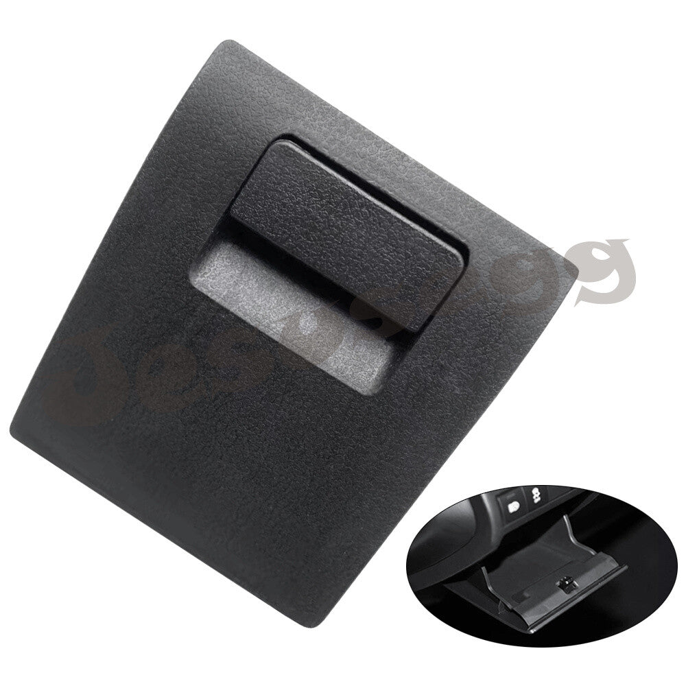 Black Front Coin Box Holder Compatible Fit for Toyota for Camry 2018 2019 2020 2021 Q