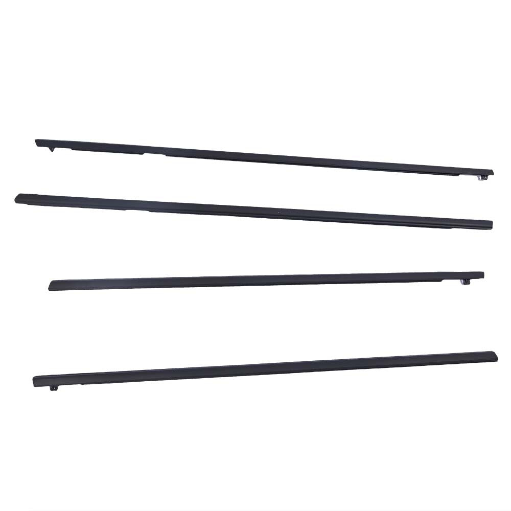 4PCS Lower Door Window Reveal Molding Weatherstrip Set For 08-09 for Pontiac G8 GT
