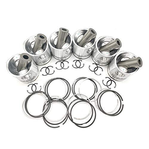 6-Cyl Piston Ring Kit STD mast 82 mm for 340i, 440i, X3, X5, G20, G21, G30, B58 3.0T 17648 B
