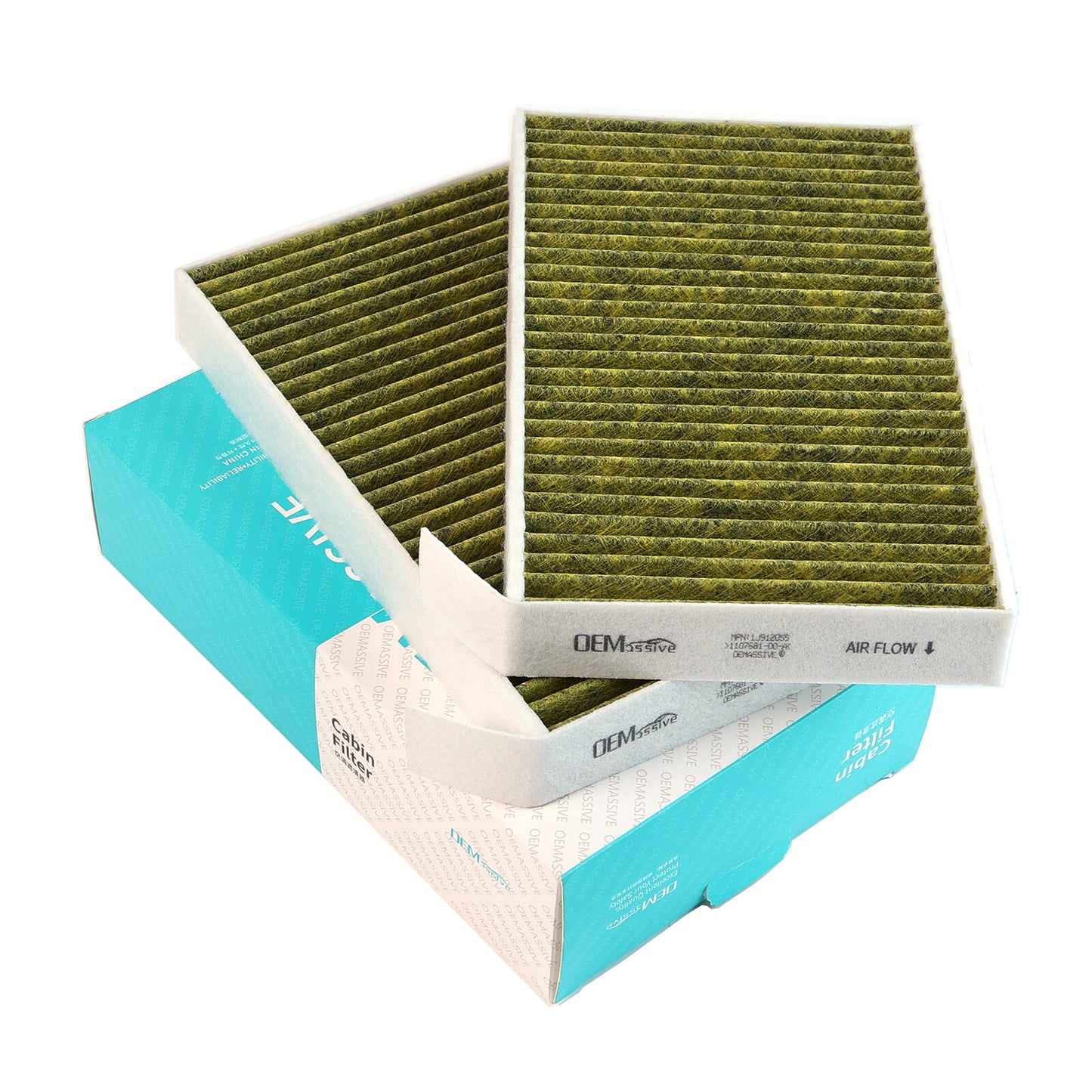 2X HEPA Pollen Cabin Air Filter 1107681-00-A for Tesla Model 3 for Model Y 2017-2024 Q