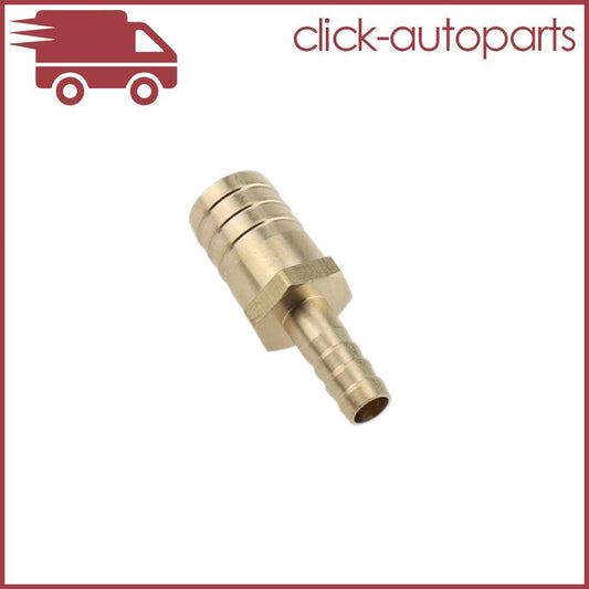 1X Union Hose Barb Brass Fitting Splicer Gas Reducer (10mm×20mm) 3/8 to 3/4 Q