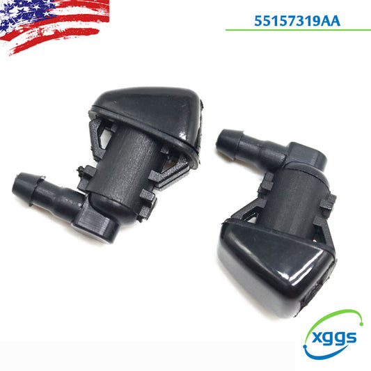 2X Windshield Wiper Washer Jet Spray Nozzle  for ford  F250 F350 F450 F550 2008-10 Q