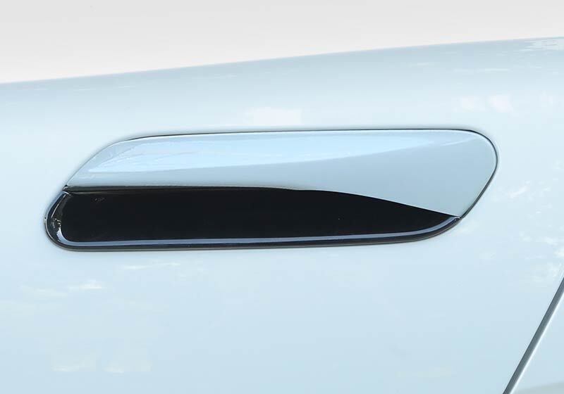 for Volkswagen ID.4 2021-2024 gloss Black Exterior Door Handle Bowl Cover Trim