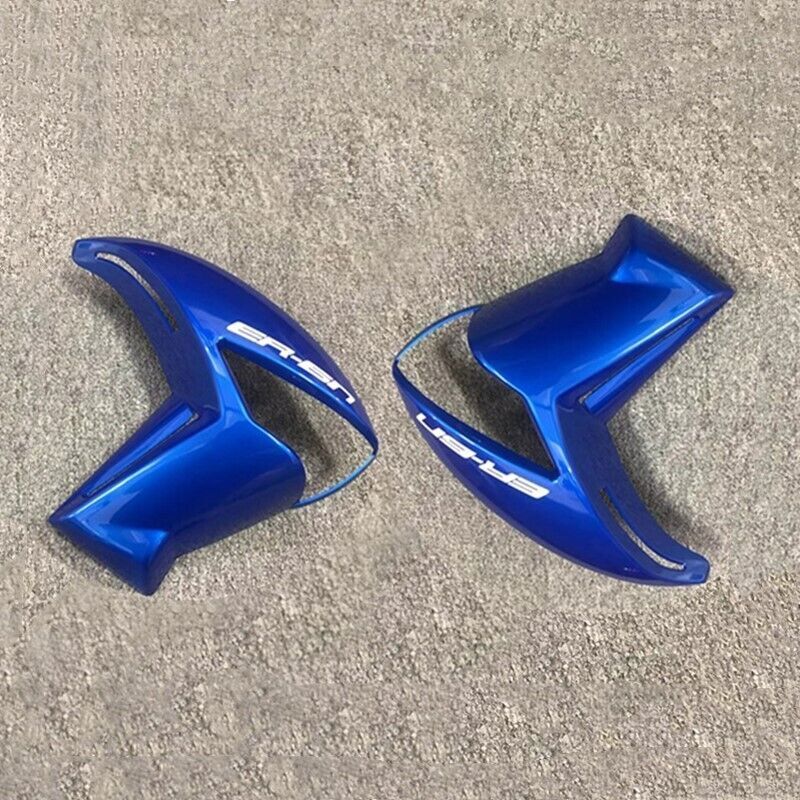 Suitable for 2009-2011 for Kawasaki ER-6N Blue Front Radiator Cover Panel Shaft