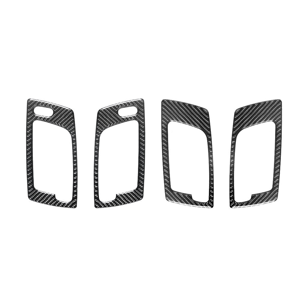 Red Carbon Fiber Demister Switch Panel Cover Trim For GT-R R35 2008-2016 v
