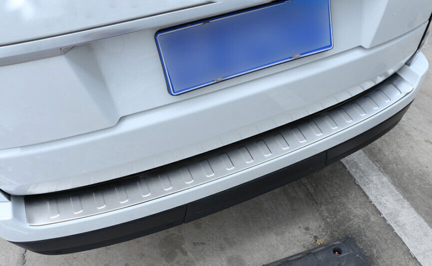 Rear Bumper Protector Door Sill Scuff Cover for Range Rover L405 2018-20 Silver