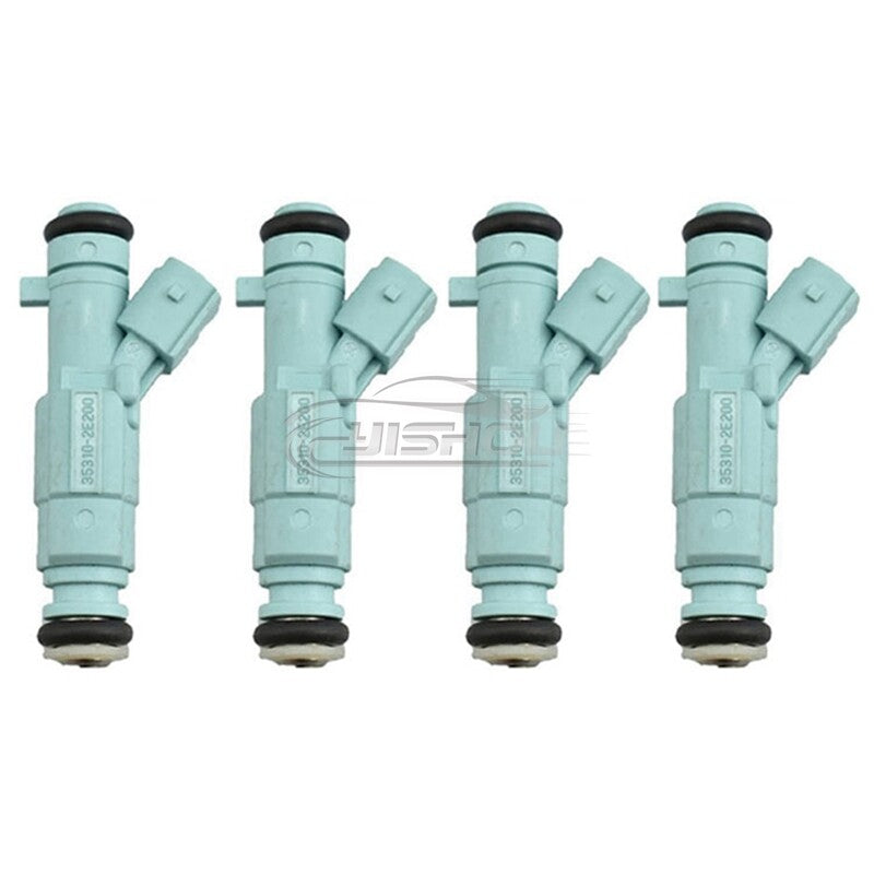4x 35310-2e200 353102e200 automotive fuel injector nozzles suitable for Hyundai Xi35 and for Kia K5.