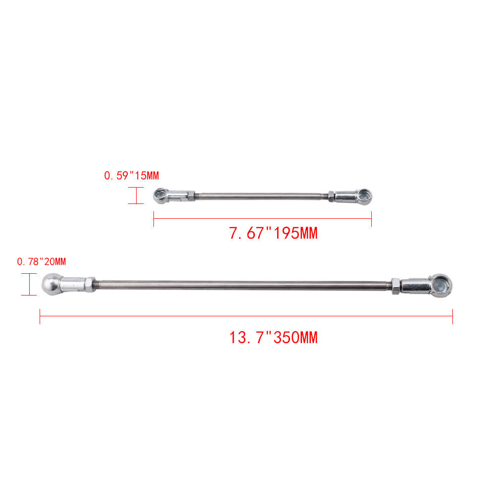 for Peugeot 106 for Citroen Saxo Gear Linkage Push Rods 3pc Kit Seal 245283 2452/E1 Q
