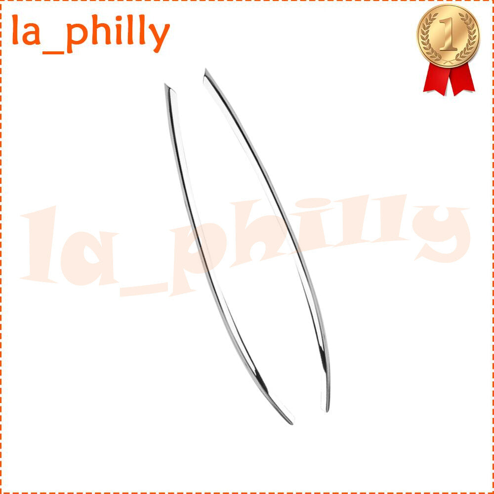 2Pcs for BMW G11 G12 7-Series 16-21 Chrome LH+RH Outside Door Handle Trim Strip