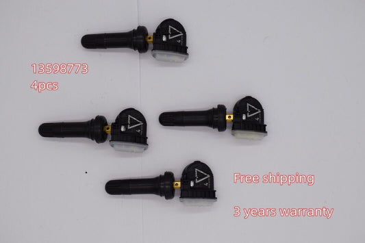 (4) new equipment manufacturer ( ) 13598773 Tire Pressure Monitoring Sensor (TPMS) 433MHz - n